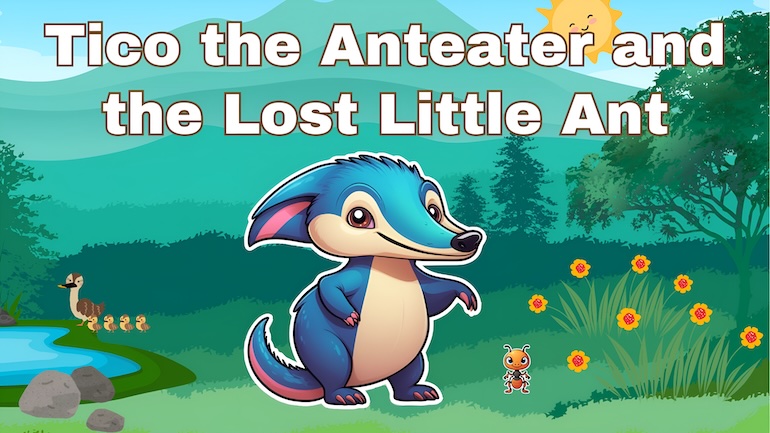 Tico the Anteater and the Lost Little Ant